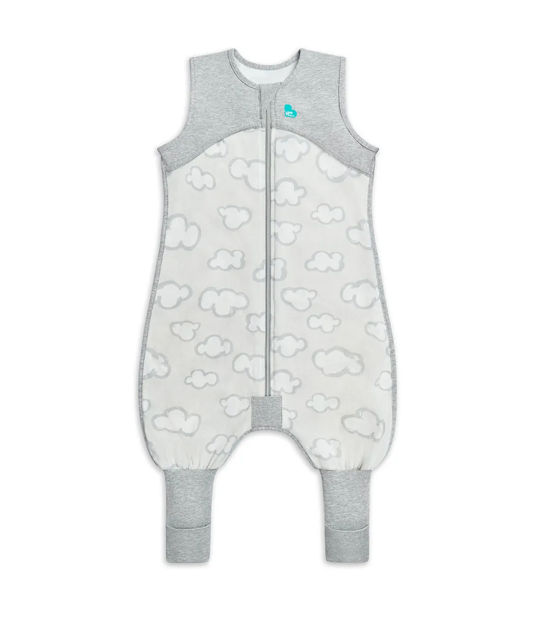 Sleep Suit 0.2 TOG (24-27°C) Grey Daydream Organic Cotton